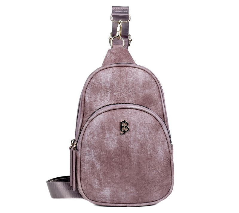 Julia Buxton Vegan Leather Sling Bag — View 11