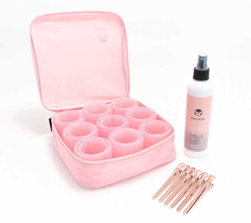 Calista Volumizing Self Grip Rollers + Flex Spray — View 3