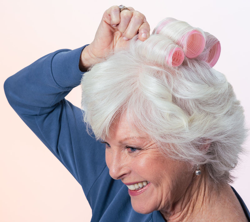 Calista Volumizing Self Grip Rollers + Flex Spray — View 4