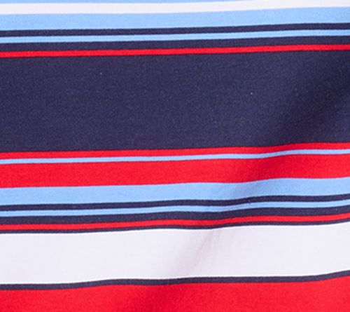 Denim & Co. Americana Regular Striped Swing Tunic — View 6