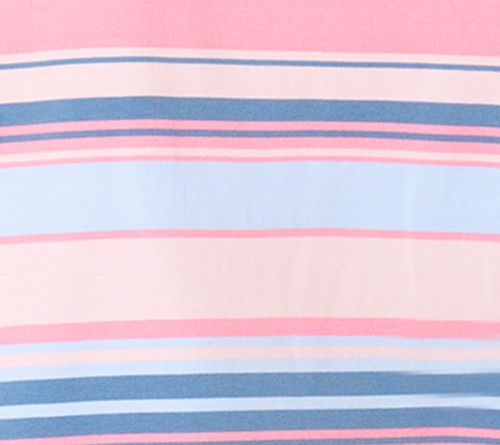 Denim & Co. Americana Petite Striped Swing Tunic — View 4