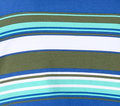 Denim & Co. Americana Petite Striped Swing Tunic — View 10