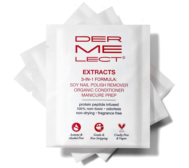 Dermelect Extracts Soy Nail Polish Remover Wipes — View 2