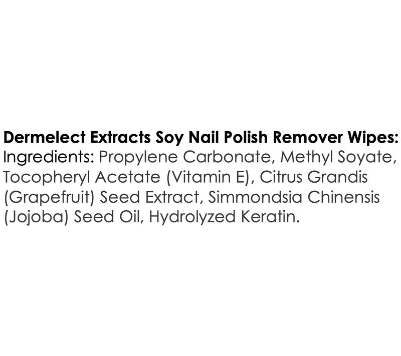 Dermelect Extracts Soy Nail Polish Remover Wipes — View 3