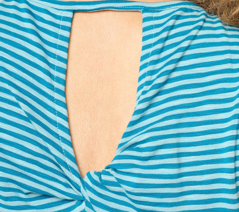 Denim & Co. Petite Texture Knit Midi Tank Dress w/ Keyhole Back — View 11