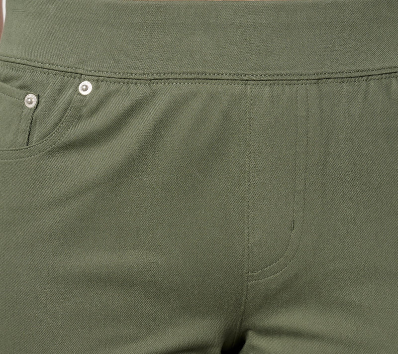 Denim & Co. Petite Comfy Knit Air Skimmer with Wide Waistband — View 19
