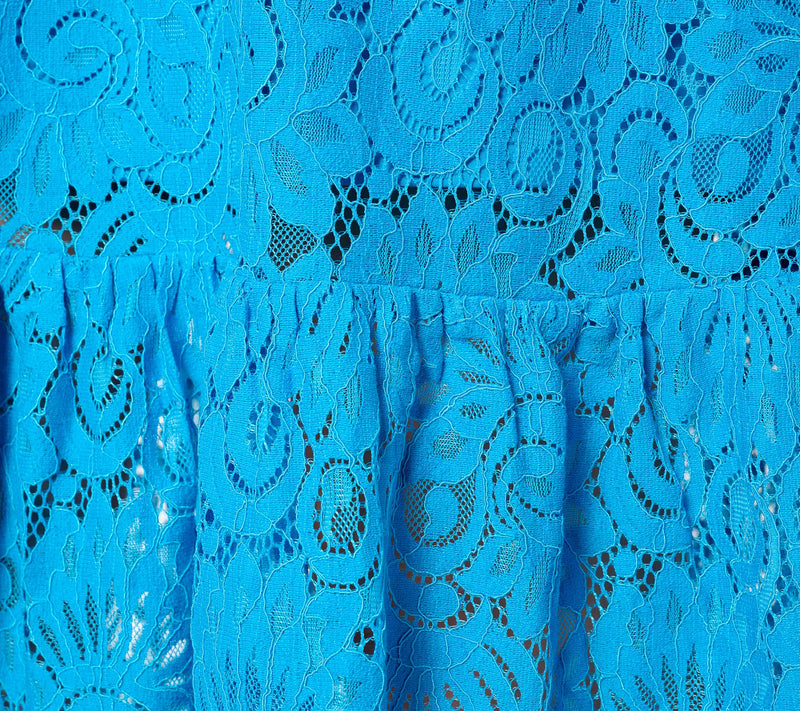 Women with Control Petite Illusion Waist Lace Maxi Dress — View 3