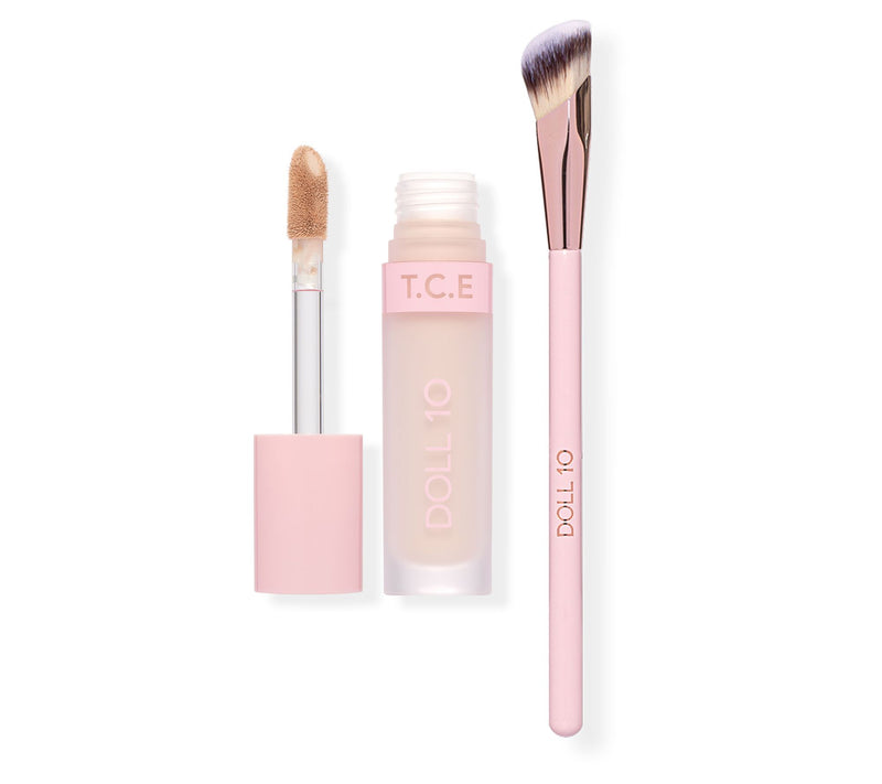 Doll 10 TCE Full Coverage Concealer with Brush — Main view