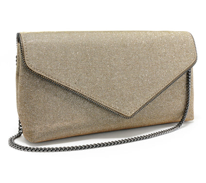 Rebecca Minkoff Envelope Zip Clutch with Crossbody Strap