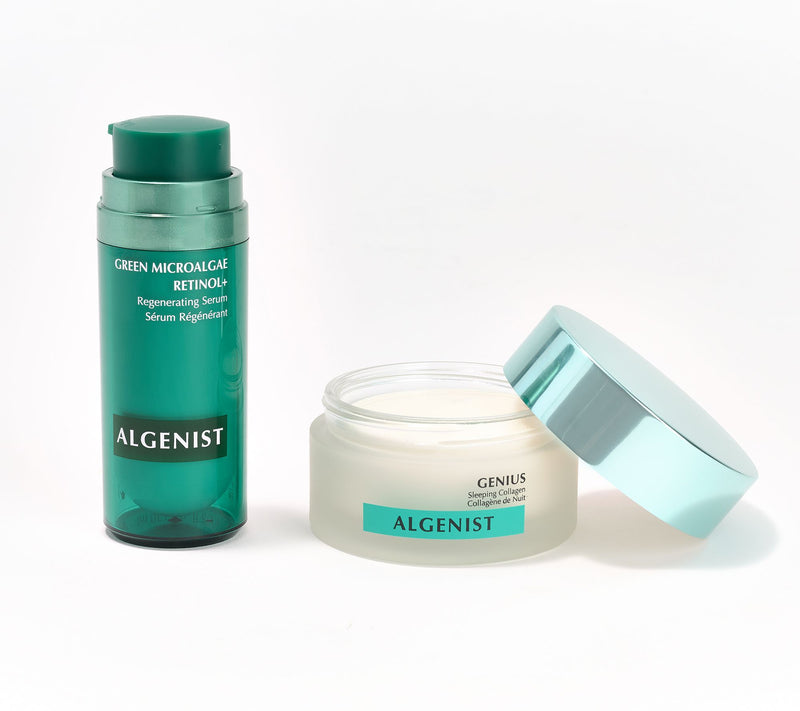Algenist Microalgae Retinol Serum & Sleeping Collagen Cream — Main view