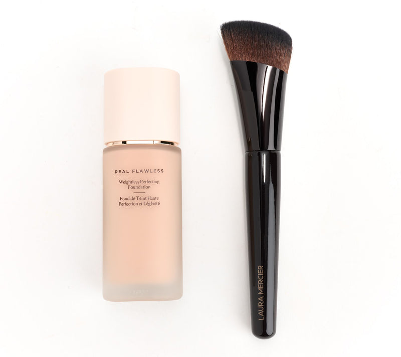 Laura Mercier Real Flawless Waterproof Foundation With Brush — View 3