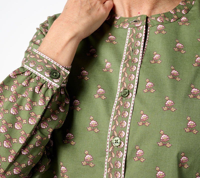 Belle by Kim Gravel Perfect Patchwork Blouse — View 4