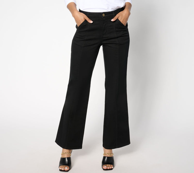 Belle by Kim Gravel TripleLuxe Reg Twill Seamed To Perfection Jean — View 7