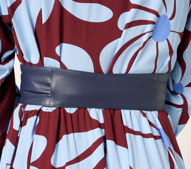 Complliments 100% Leather Obi Belt — View 7