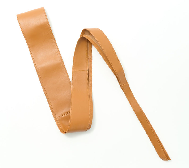 Complliments 100% Leather Obi Belt — View 6