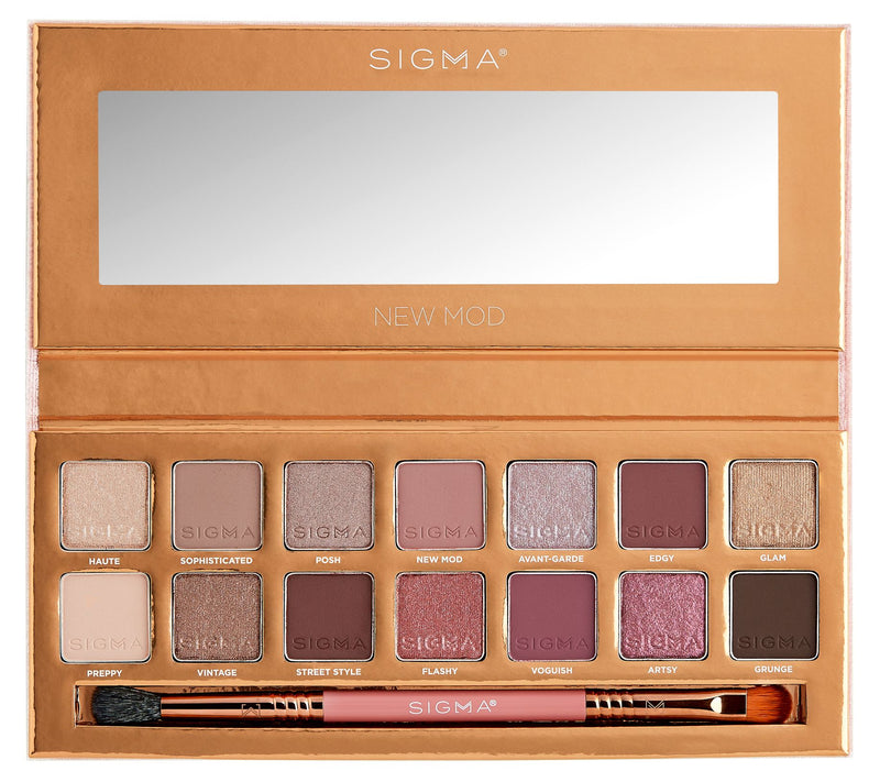 Sigma Beauty New Mod Eye Shadow Palette with New Mod Lip Cream — View 4