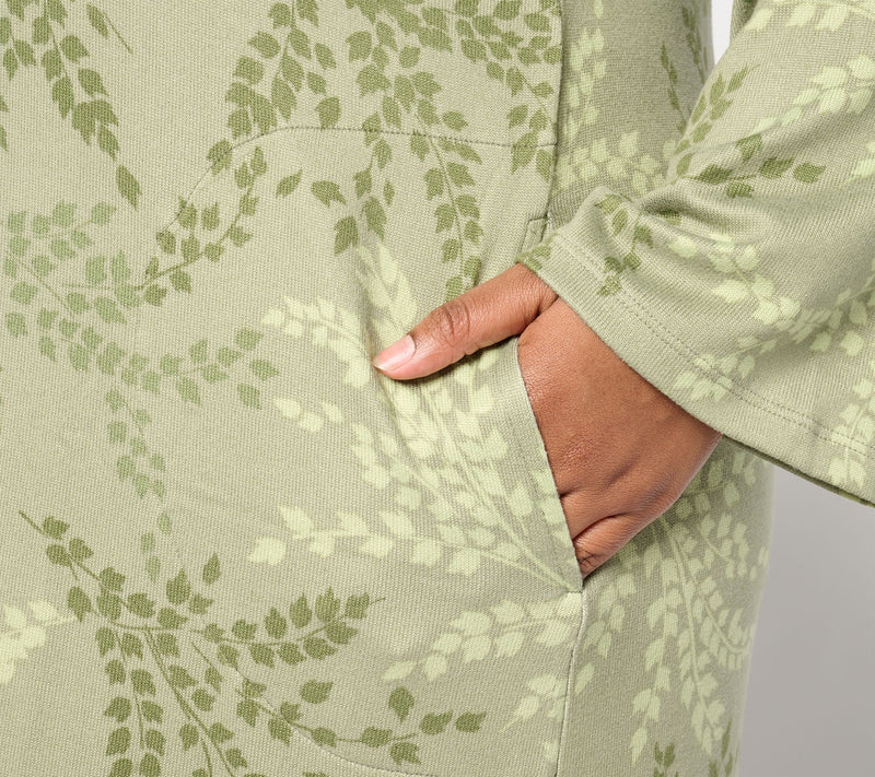 Stan Herman V-Neck Maxi Lounge Dress — View 3