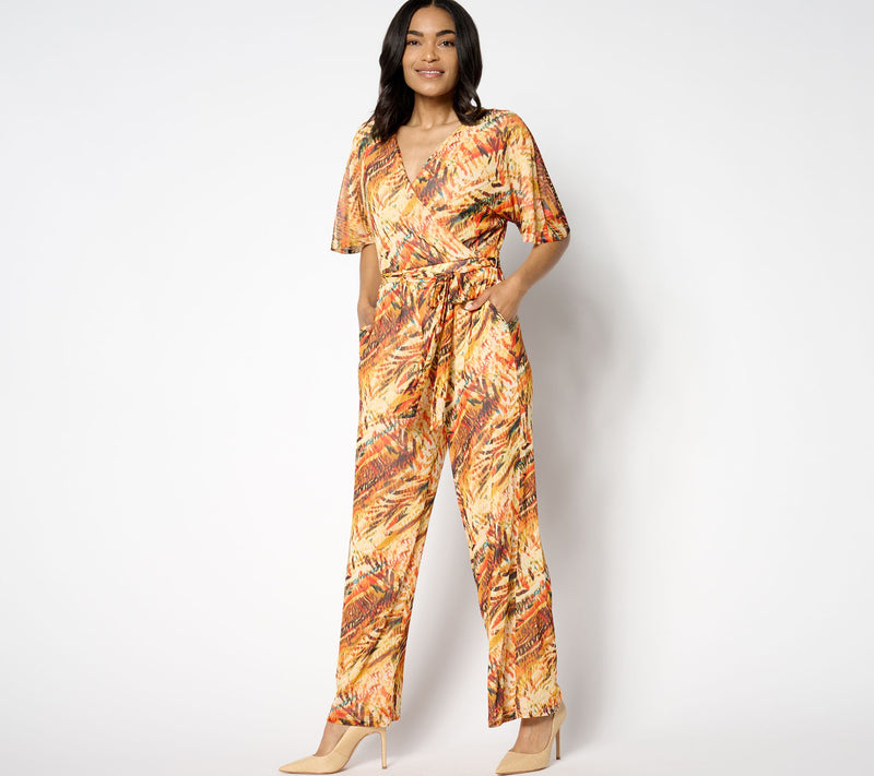 Women with Control Regular Mesh Jumpsuit — View 9