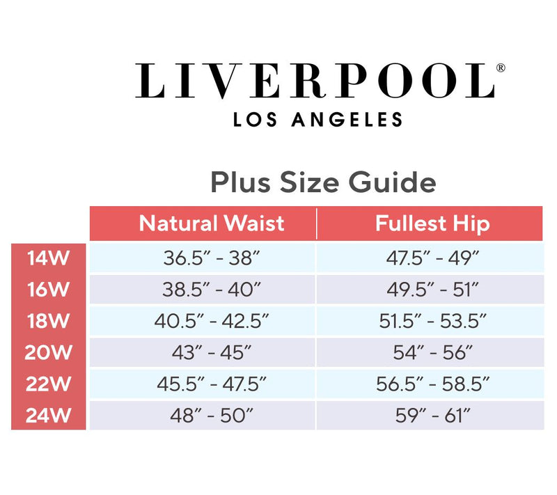 Liverpool Los Angeles Gia Glider Pull-On w/ Slit - Aster Mauve — View 6