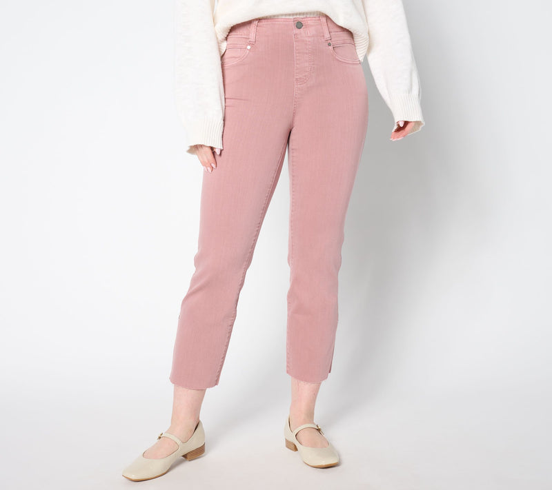 Liverpool Los Angeles Gia Glider Pull-On w/ Slit - Aster Mauve — View 8