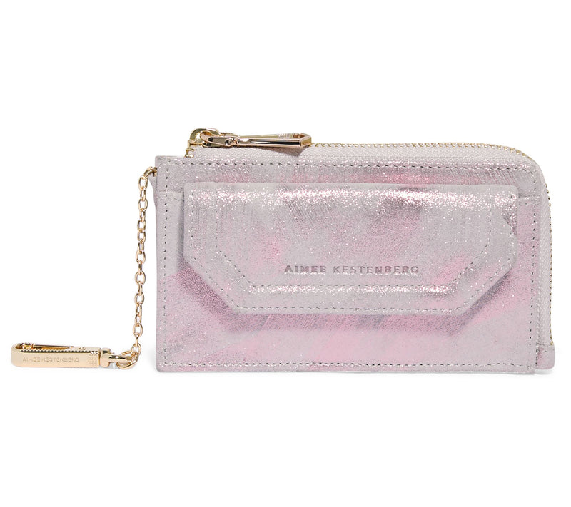 Aimee Kestenberg Good Life Leather Zip Wallet — View 13