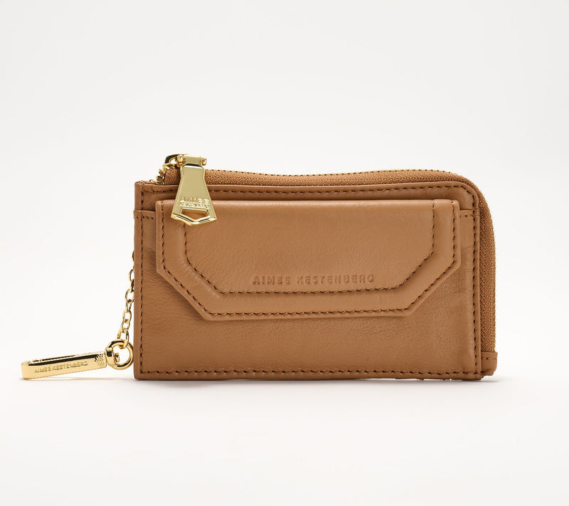 Aimee Kestenberg Good Life Leather Zip Wallet — View 23