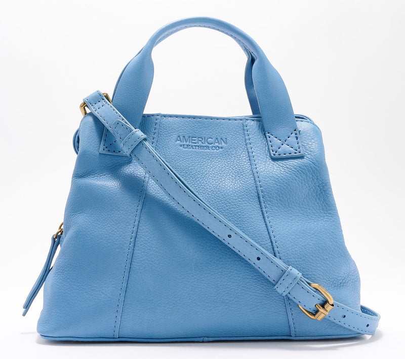 American Leather Co. Mini Ada Leather Satchel Crossbody — View 21