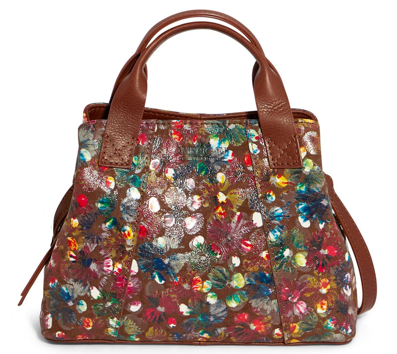 American Leather Co. Mini Ada Leather Satchel Crossbody — View 3