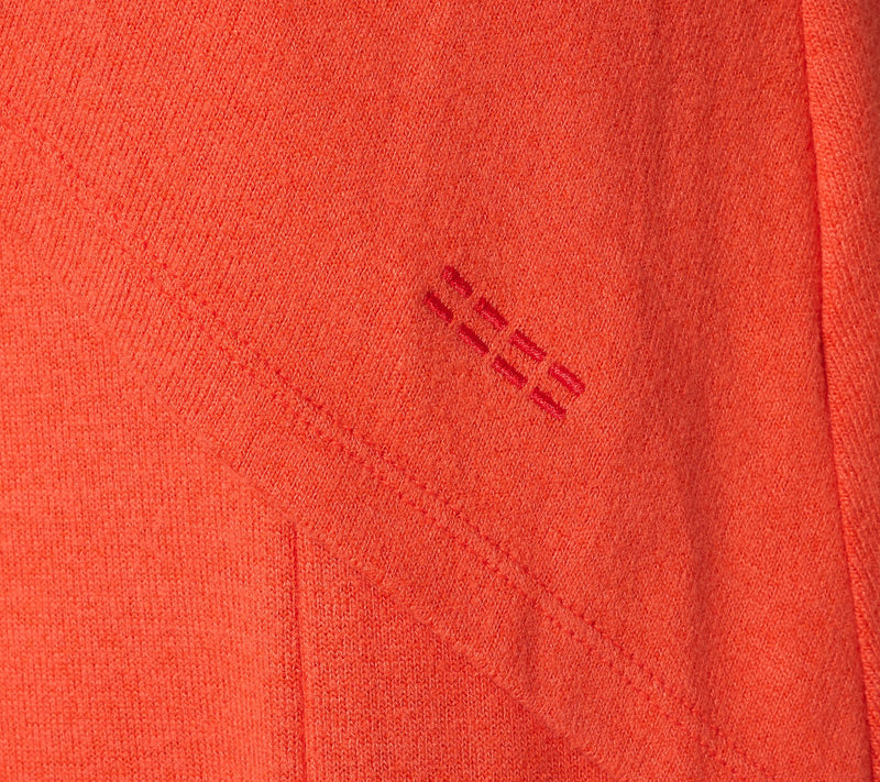 Peace Love World Crew Neck Sharkbite Hem Top — View 5