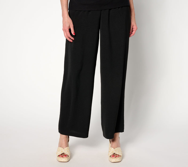nicole by Nicole Miller High-Waisted Crepe Ankle Pant — View 7