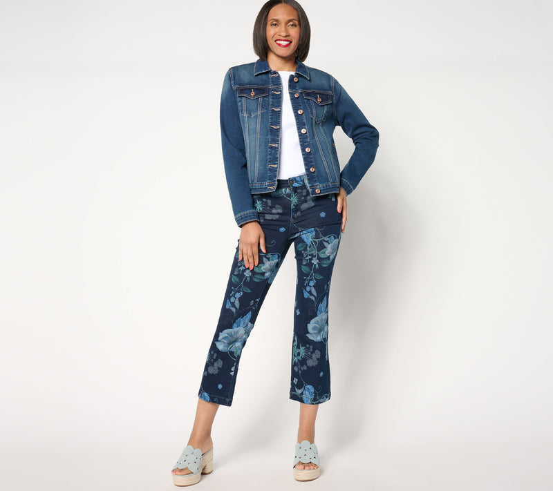 nicole by Nicole Miller Jean Jacket -Indigo — View 5