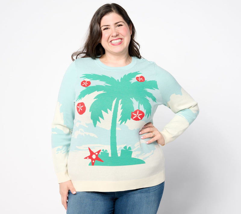Studio Park Women's Holiday Sweater Sweater — Main view