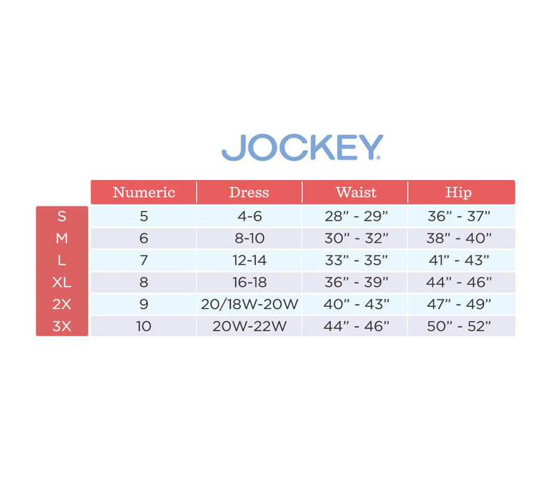 Jockey No Panty Line Promise Full Brief Panties Set of 4 — View 15