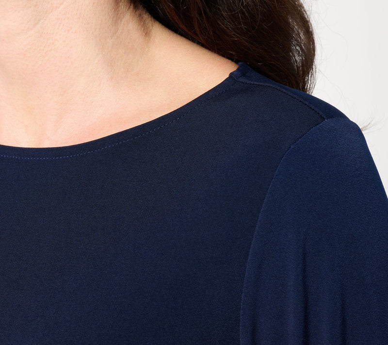 Susan Graver Modern Essentials Set of 2 Liquid Knit Tops — View 17