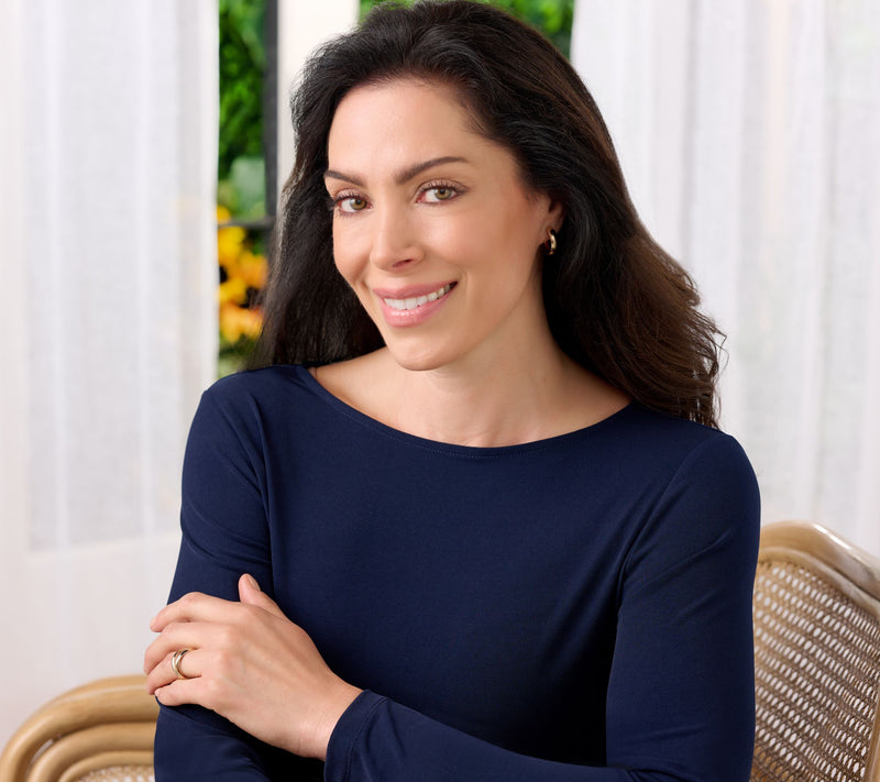 Susan Graver Modern Essentials Set of 2 Liquid Knit Tops — View 20