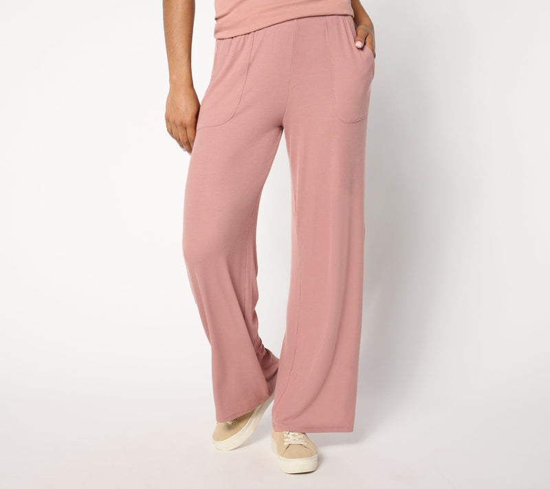 Barefoot Dreams Malibu Ultra Soft Rib Patch Pocket Pant — Main view