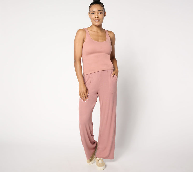 Barefoot Dreams Malibu Ultra Soft Rib Patch Pocket Pant — View 13
