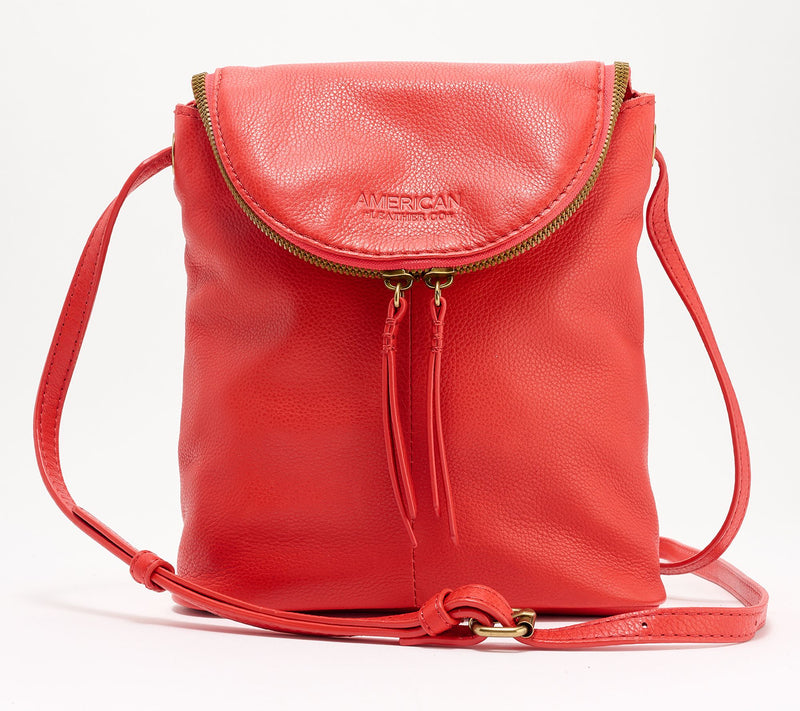 American Leather Co. Hampton Large Zip-Around Crossbody — View 15