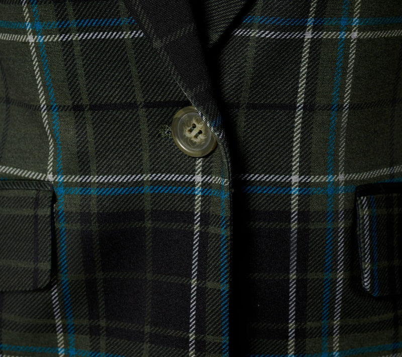 Tailored by Susan Graver Reg Printed Ponte Shawl Collar Blazer — View 14