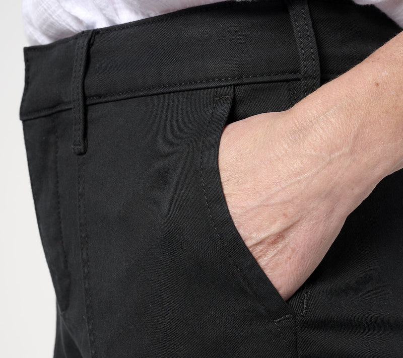 NYDJ Cropped utility Pant - Black — View 4
