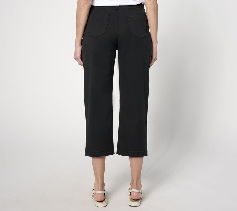 NYDJ Cropped utility Pant - Black — View 2