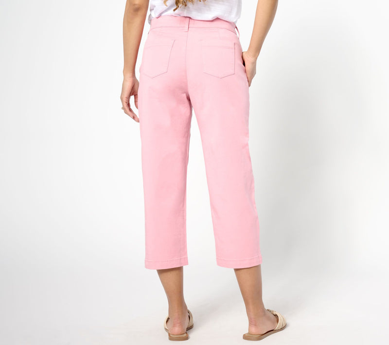 NYDJ Cropped Utility Pant - Coquette — View 4