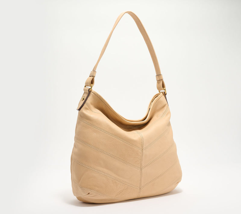 American Leather Co. Leather Raleigh Patchwork Hobo — View 5