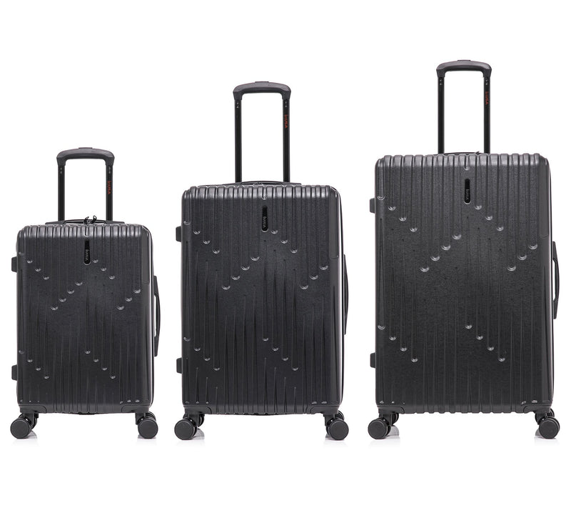 InUSA Drip Lightweight Hardside Spinner 3-Piece Luggage Set — View 13