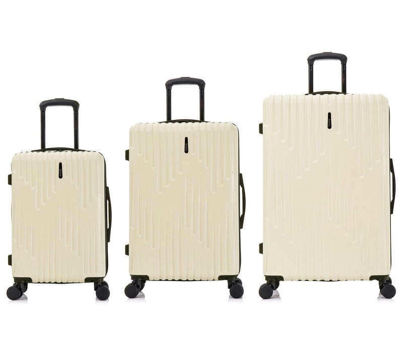 InUSA Drip Lightweight Hardside Spinner 3-Piece Luggage Set — View 14