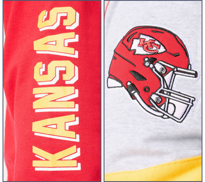 NFL Officially Licensed Long Sleeve Tee & Pullover Hoodie Set — View 6
