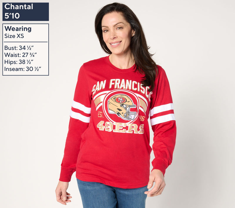 NFL Officially Licensed Short & Long Sleeve T-Shirt Set — View 2