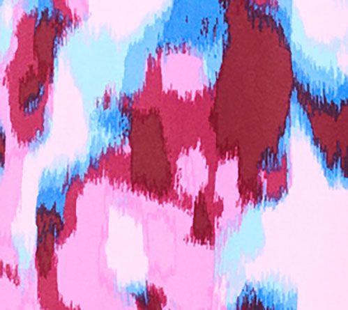 Denim & Co. Adaptive Printed Short-Sleeve Blouse — View 6