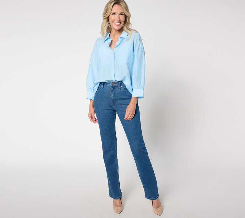 BEAUTIFUL by Lawrence Zarian Regular Straight Leg Classic Jean — View 9