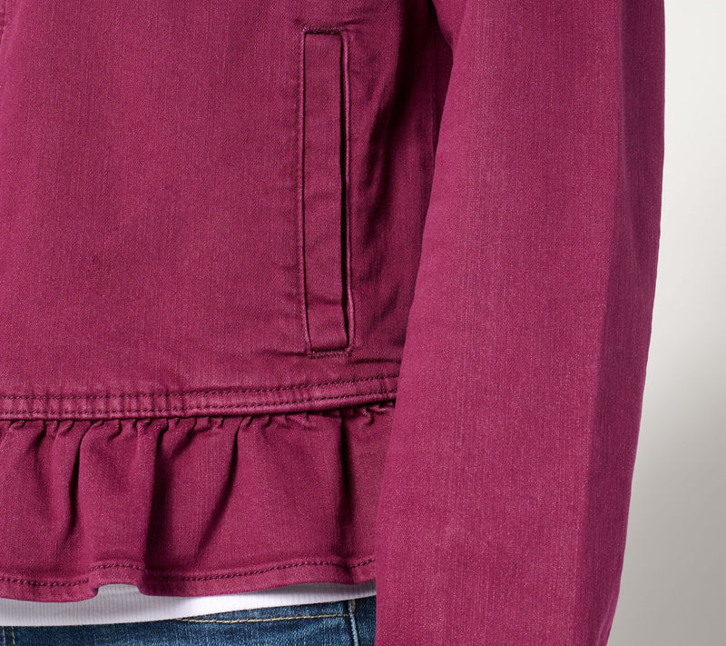 Belle Boho by Kim Gravel Vintage Style Ruffle Hem JAcket — View 16